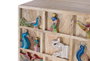 GINER Y COLOMER Cómoda de Madera de Mango Natural con Detalles de Animales